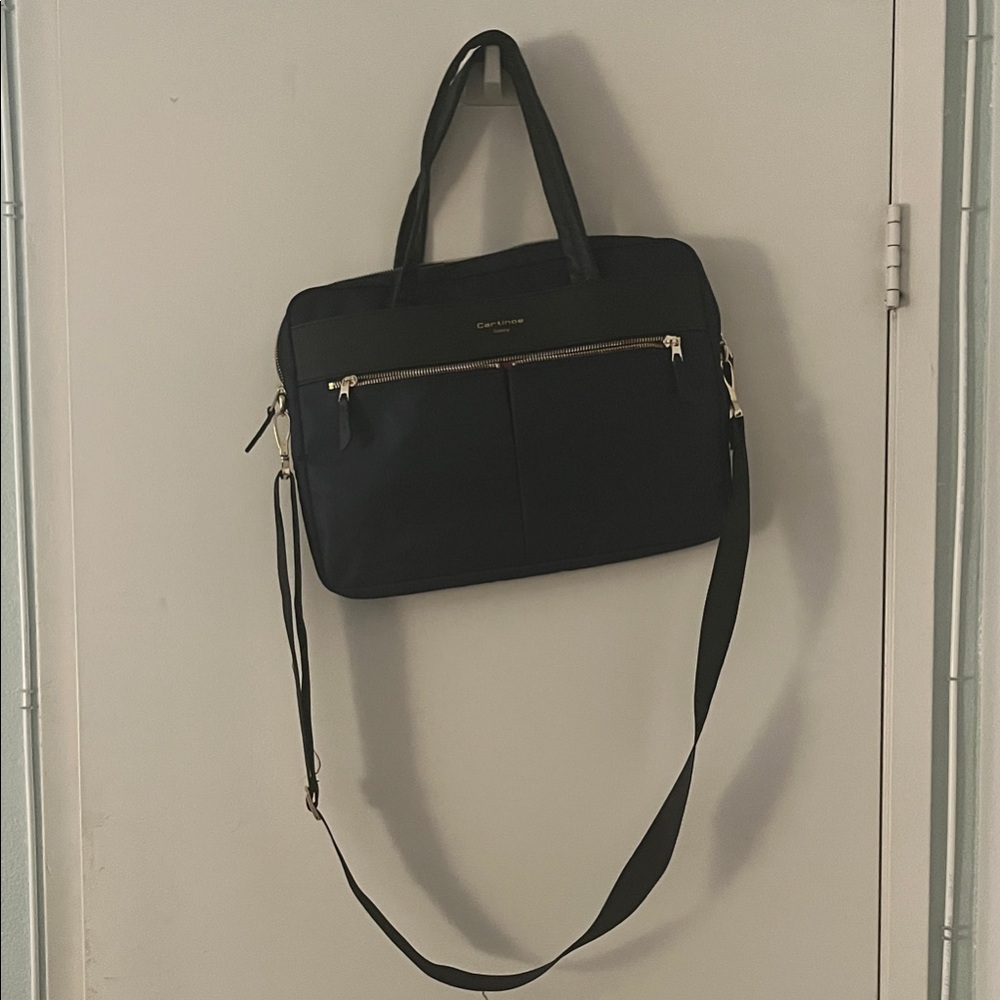 Navy Blue Laptop Bag